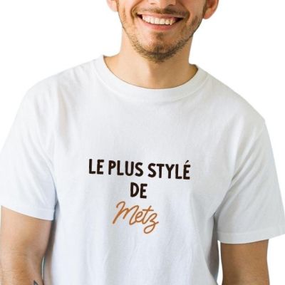 T-shirt homme personnalisé Metz