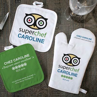 Gant et Maniques Personnalisables - Cuisine d'Excellence