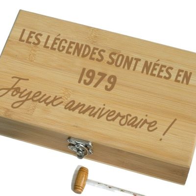 Coffret sommelier 5 accessoires message générique année 1979