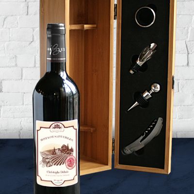 Bouteille de Vin Personnalisée - Coffret Vin personnalisé en ligne