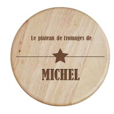Set à fromage personnalisé pour un Michel