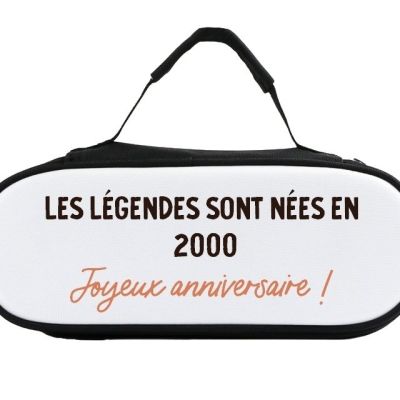 Sacoche de pétanque message générique année 2000