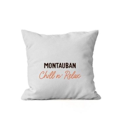 Coussin personnalisé Montauban