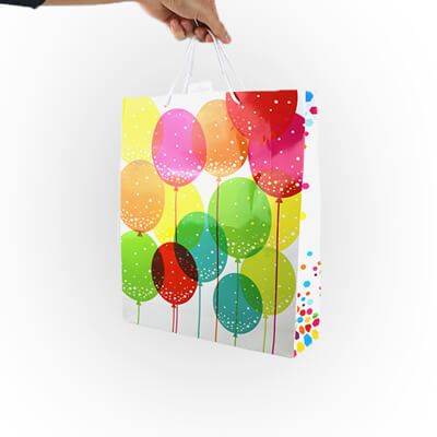 Sac cadeaux - Moyen format 32x26 cm