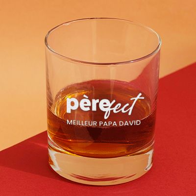 Verre à whisky personnalisé - Père-fect