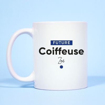 Mug personnalisé - Future coiffeuse