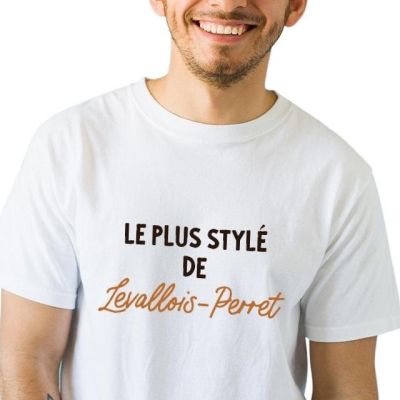 T-shirt homme personnalisé Levallois-Perret