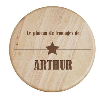 Set à fromage personnalisé pour un Arthur