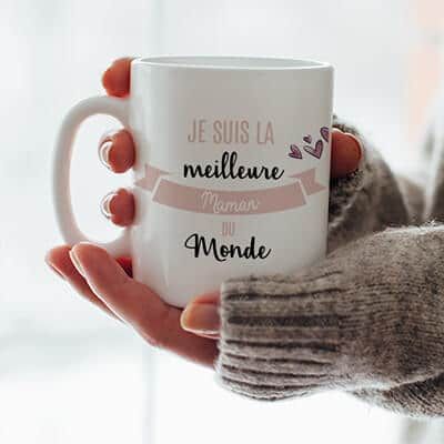 Mug personnalisé femme - Meilleure du monde