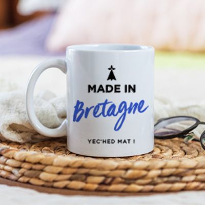 Mug personnalisé région - Made In Bretagne