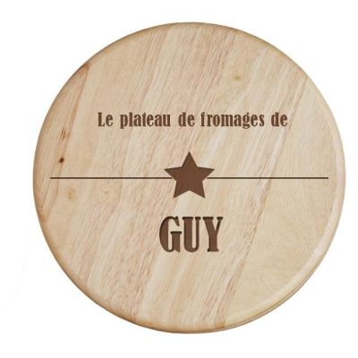 Set à fromage personnalisé pour un Guy