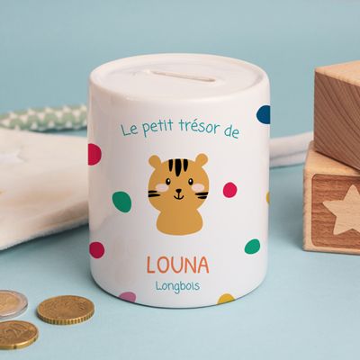 Tirelire personnalisable - Collection animaux