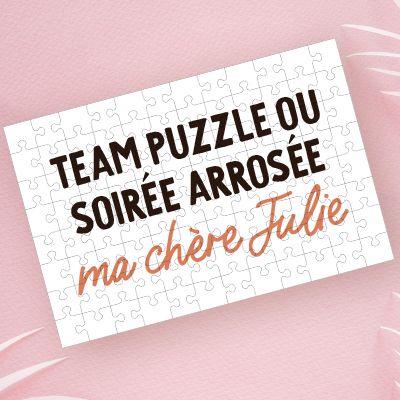 Puzzle personnalisé message - 96 pièces