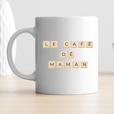 Mug personnalisé - Scrabble