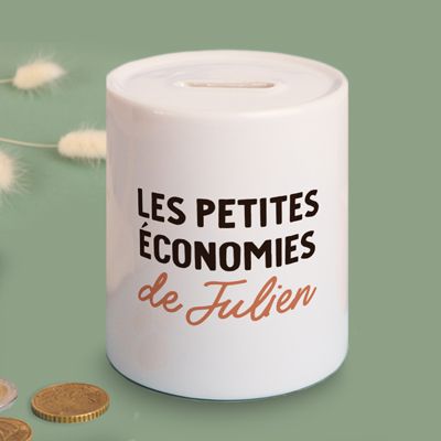 Tirelire personnalisée - Message