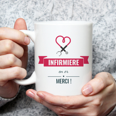 Mug - Infirmière en or