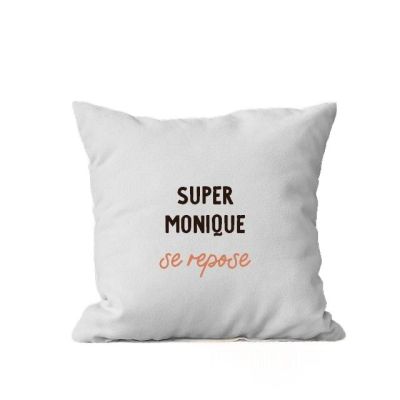 Coussin personnalisé pour une Monique