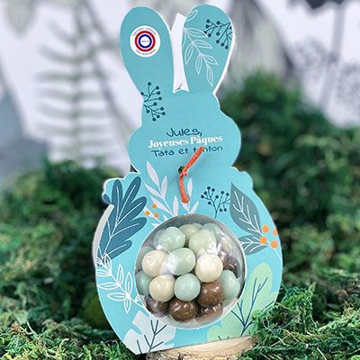 Ballotin de chocolats - Lapin de Pâques