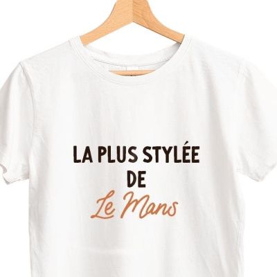 T-shirt femme personnalisé Le Mans
