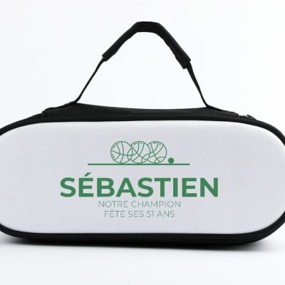 Sacoche de pétanque personnalisable homme 51 ans