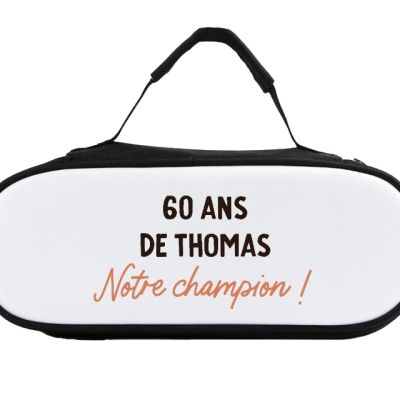 Sacoche de pétanque homme 60 ans