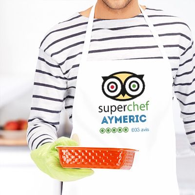 Tablier personnalisé - Super Chef