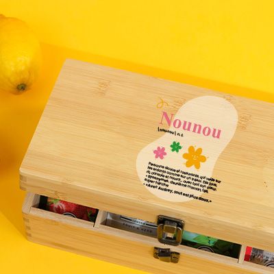 Boite à thé personnalisée - Définition Nounou