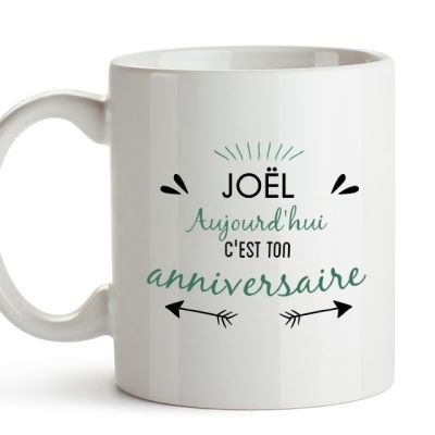 Mug personnalisé pour un Joël