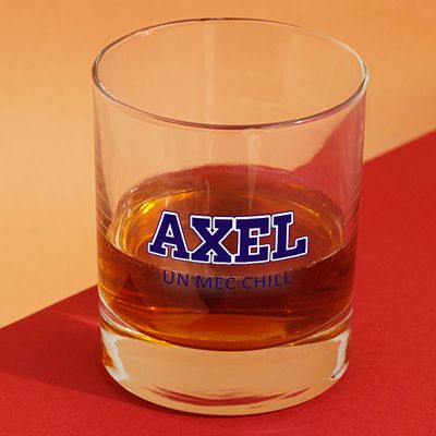 Verre à whisky personnalisé - College Style