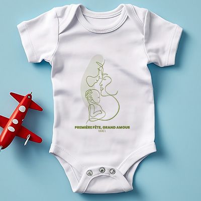 Body bébé personnalisé - Naissance d'un lien