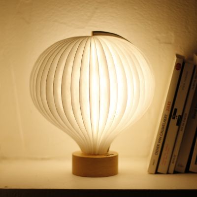 Lampe pliante forme ballon - Message