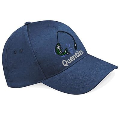 Casquette Personnalisable - Verte, bleue ou noire - Pêche