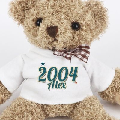 Peluche ourson année année 2004