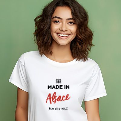 Tee shirt personnalisé femme - Made In Alsace