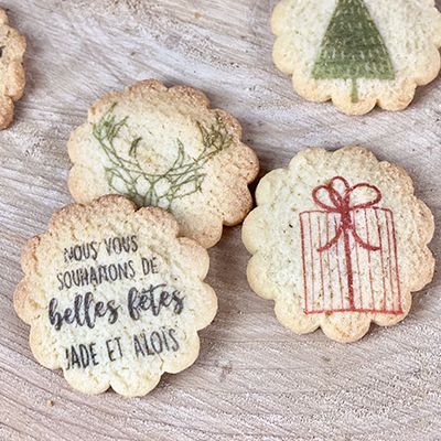 Biscuits de noël personnalisés