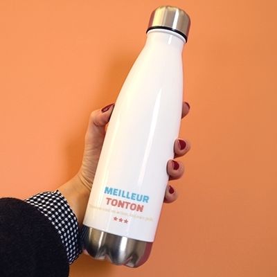 Gourde personnalisable - Meilleur Tonton