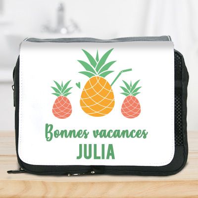 Trousse de toilette - Collection été ananas