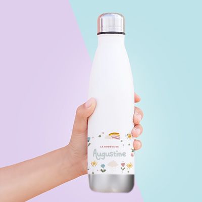 Gourde personnalisée pour enfant - Licorne