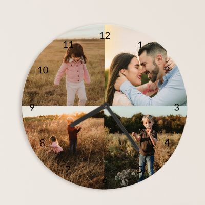 Horloge Multi-photos