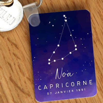 Porte-clés personnalisé Constellation - Capricorne
