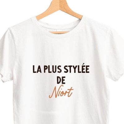 T-shirt femme personnalisé Niort