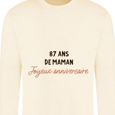 Sweat message maman 87 ans
