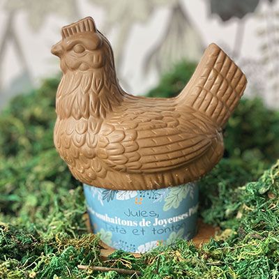 Maxi poule de Pâques personnalisable