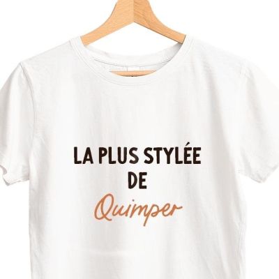 T-shirt femme personnalisé Quimper