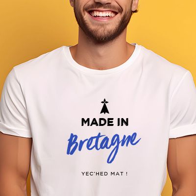Tee shirt personnalisé homme - Made In Bretagne