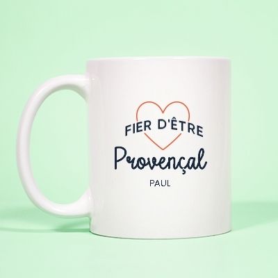 Mug personnalisé - Fier d'être Provençal
