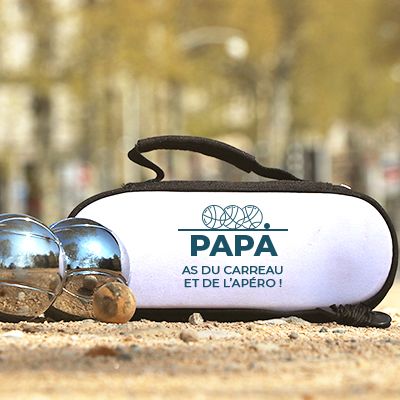 Sacoche de pétanque personnalisée - Prénom