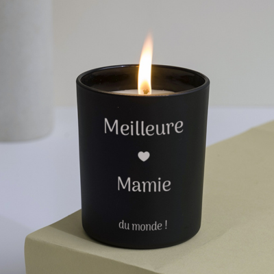 Bougie noire - Meilleure Mamie