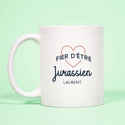 Mug personnalisé - Fier d'être Jurassien