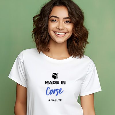 Tee shirt personnalisé femme - Made In Corse